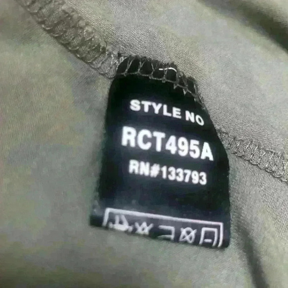 POL SLEEVELESS OLIVE GREEN SUMMER RACER BACK STRIPE TANK TOP SIZE MED💚 - Picture 10 of 12